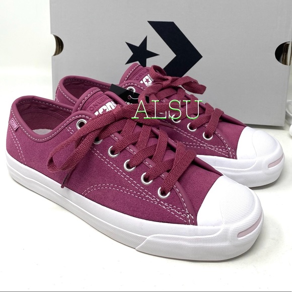 Converse Shoes - 🌸Spring Sale🌸 Converse Jack Purcell Low Top Suede Rose Womens Size 6.5 166013C